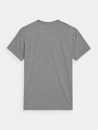 Koszulka męska 4F grey (4FAW23TFTSM449-27M)