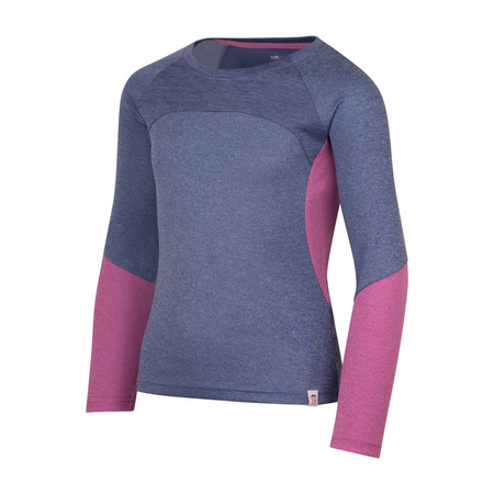 Bluza Trollkids Seiland Functional fioletowy niebieski/malwowy różowy (685-111)