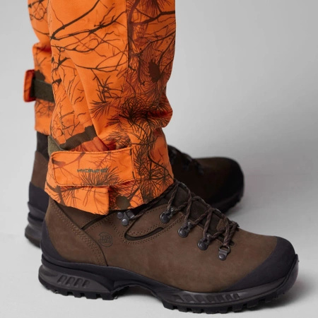 Wyprzedaż - Spodnie męskie Fjällräven Brenner Pro Winter Trousers M Orange Multi Camo (F87322-261)