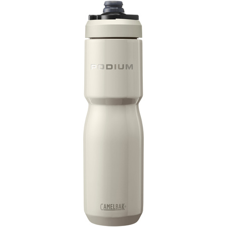 Wyprzedaż - Bidon rowerowy CamelBak Podium Insulated Steel 650ml ze stali nierdzewnej beżowy (C2965/201065)