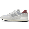 Wyprzedaż - Sneakersy damskie/męskie New Balance 574 buty sportowe całoroczne klasyczne szare (U574KBR)
