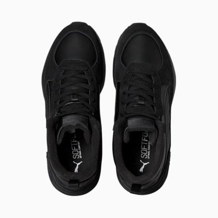 Wyprzedaż - Męskie sneakersy za kostkę Puma Graviton Mid wysokie buty na zimę sportowe czarne (383204-01)