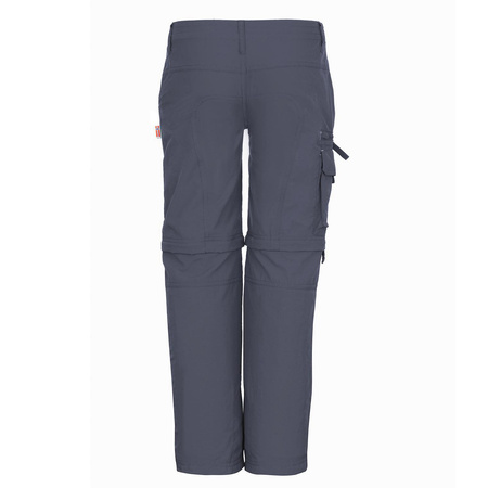 Spodnie trekkingowe dziecięce Trollkids Kids Oppland Pants outdoorowe szare (211-602)