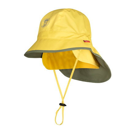 Czapka przeciwdeszczowa dziecięca dla chłopca/dziewczynki Trollkids Kids Rain Hat hazy yellow/clay green (435-711)