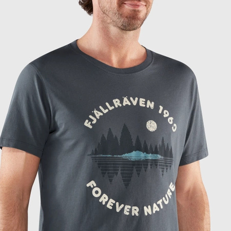 T-shirt męski Fjällräven Forest Mirror T-shirt M Navy (F87045-560)