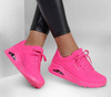 Sneakersy damskie Skechers Night Shades buty sportowe różowe (73667/HTPK)