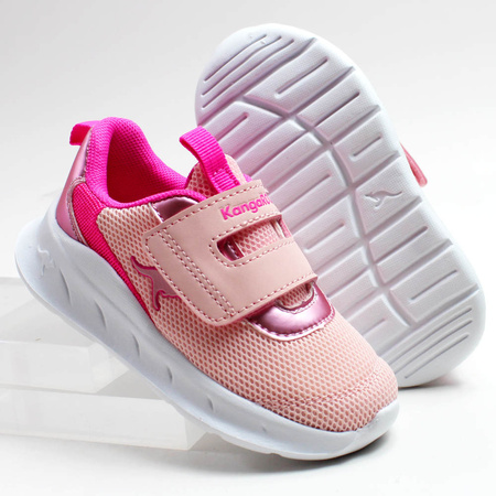 Wyprzedaż - Buty sportowe dziecięce KangaROOS KI-IR Sporty V sneakersy dla dzieci brązowe (020980006321)