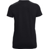 Koszulka sportowa damska Under Armour Rival Logo Short Sleeve czarna (1356305-002)