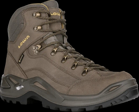 Buty trekkingowe męskie zielone Lowa RENEGADE GTX MID olive/mustard (310945 7898)