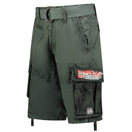 Bermudy Geographical Norway PASTEQUE EO MEN 063 brązowy męskie (SX1425H/GNO-Storm)