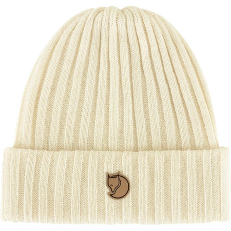 Czapka beanie damska/męska Fjällräven Byron Hat ciepła zimowa wełniana beżowa (F77388-113)