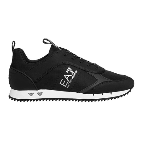 Sneakersy męskie Emporio Armani EA7 sportowe czarno-białe (X8X027-XK219-Q739)