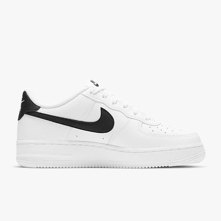 Buty sportowe Nike Air Force 1 Low Junior białe sneakersy trampki (CT3839-100)