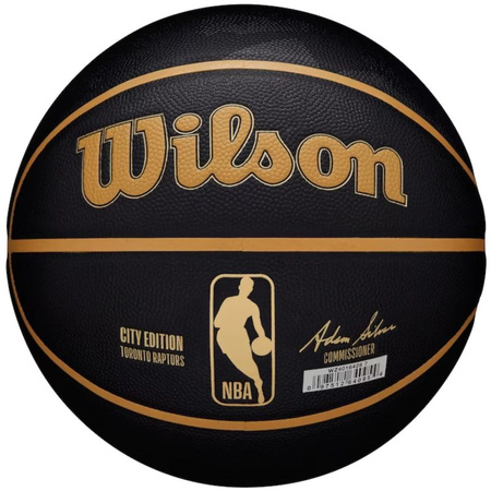 Piłka do koszykówki Wilson NBA Team City Collector Toronto Raptors Ball (WZ4016428ID)