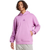 Bluza polarowa z kapturem męska adidas ALL SZN French Terry Hoodie M sportowa różowa (IY4160)