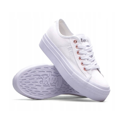 Trampki damskie Smartstep Lee Cooper białe buty na lato (LCW-22-31-0890LA)