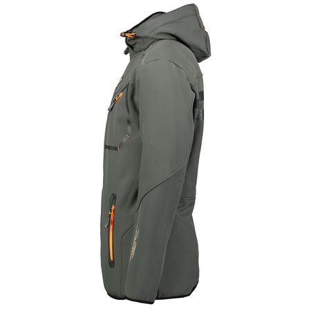 Kurtka softshellowa męska Geographical Norway Royaute ASSOR A MEN 068 (WW1973H/GN/Dark Grey / Fluo orange)