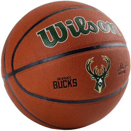 Piłka Wilson Team Alliance Milwaukee Bucks Ball  (WTB3100XBMIL)