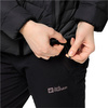 Kurtka damska zimowa puchowa Jack Wolfskin Tundra Down Hoody czarna (1206642_6000)