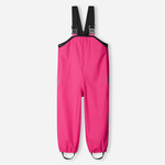 Spodnie przeciwdeszczowe dziecięce Reima Rain pants Lammikko Candy pink na szelkach różowe (5100026A-4410)