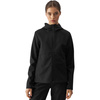 Kurtka damska softshell 4F F285 głęboka czerń 4FWAW24TSOFF285 20S (4WAW24TSOFF285 20S )