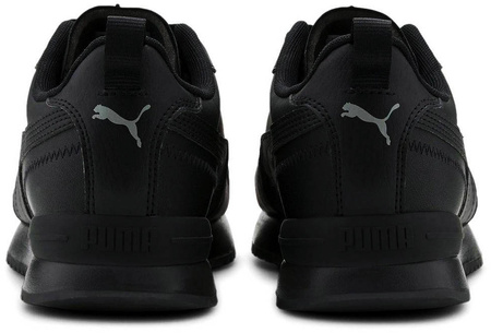 Wyprzedaż - Buty sportowe męskie czarne Puma R78 SL niskie wygodne sneakersy SoftFoam (374127-01)