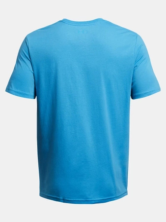 Koszulka treningowa męska Under Armour t-shirt z krótkim rękawem sportowa niebieska (57848/1326799-814)