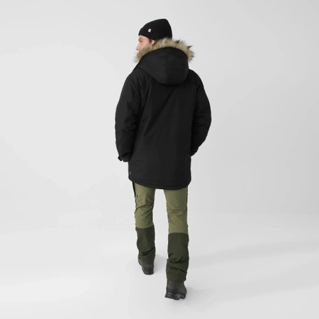 Kurtka ocieplana męska Fjällräven Nuuk Parka M Black (F86668-550)