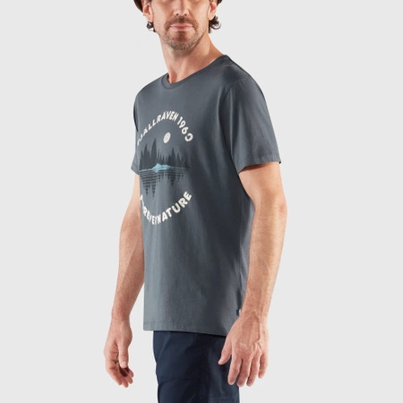 T-shirt męski Fjällräven Forest Mirror T-shirt M Navy (F87045-560)