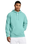 Bluza z kapturem męska UNDER ARMOUR UA Rival Fleece turkusowa (57455/1379757-482 )