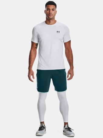 Legginsy treningowe męskie Under Armour białe (1361586-100)