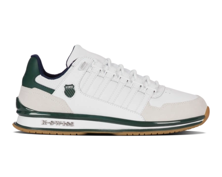 Męskie sneakersy K-Swiss RINZLER GT WHITE/GREEN/PEACOAT/GUM-M (08907-186-M)