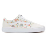 Buty damskie VANS WM WARD MARSHMALLOW z motywami kwiatów beżowe (VN0A5HYOFS8)