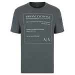 Koszulka Armani Exchange T-SHIRT Szary (3LZTHD-ZJH4Z-1839)