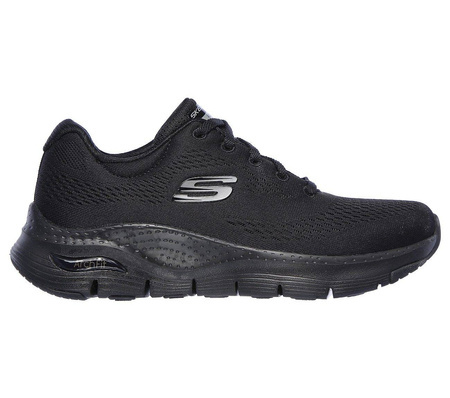 Sneakersy sportowe damskie granatowe Skechers Arch Fit Big Appeal buty treningowe (149057-BBK)