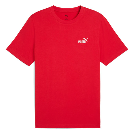 Koszulka męskie Puma ESS SMALL NO. 1 LOGO TEE Czerwony (68253411)
