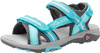 Sandały sportowe dziecięce dla dziewczynki Trollkids Girls Preikestolen Sandal mint/ grey (254-132)