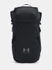 Wyprzedaż - Plecak turystyczny damski/męski Under Armour UA Launch Trail Backpack wodoodporny czarny (1378411-001)