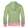 Kurtka dresowa z kapturem dziecięca dla chłopca/dziewczynki Trollkids Kids Sortland Jacket pistachio green/mallow pink (139-353)