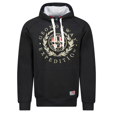 Bluza Geographical Norway GIGER BLACK DB MEN 100 czarny męska (WZ3045H/GN-Black)