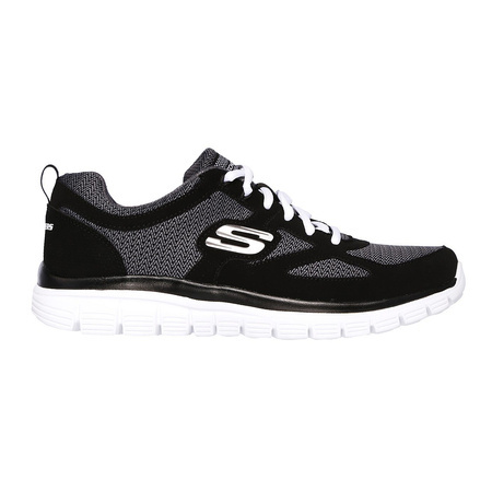 Buty treningowe męskie Skechers Burns Agoura czarne (52635-BKW)