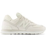 Sneakersy damskie New Balance 574 klasyczne buty sportowe skórzane beżowe (WL574IR2)