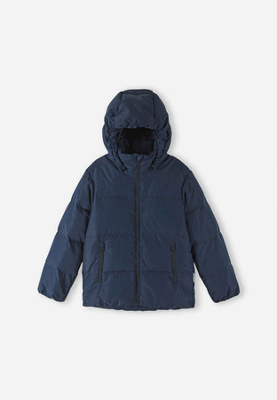 Kurtka puchowa dziecięca Reima Down jacket. Paimio Navy  Age 3 Junior Unisex wodoodporna granatowa (5100282A-6980)