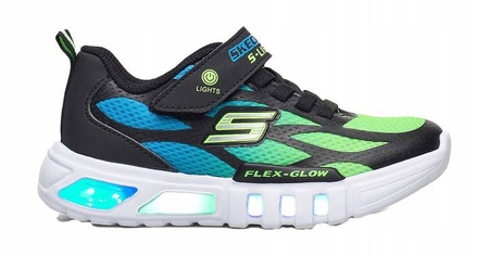 Wyprzedaż - Buty dziecięce Skechers S Lights: Flex-Glow-Dezlo (400016L-BBLM)