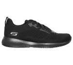 Sneakersy damskie czarne Skechers Bobs Squad Tough Talk (32504-BBK)