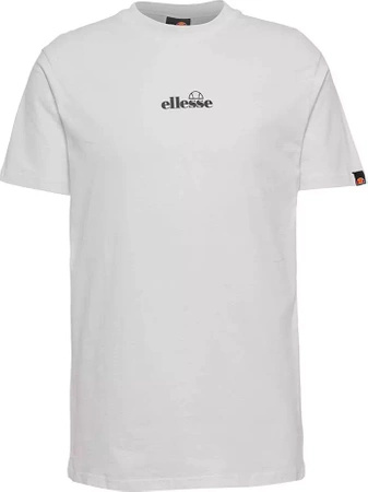 Wyprzedaż - Koszulka na lato męska Ellesse Ollio Tee White bawełniana biała (SHP16463-908)