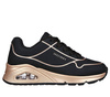 Wyprzedaż - Buty sportowe dziewczęce Skechers Uno Gen1 Cool Heels sneakersy czarne (310538L-BKRG)
