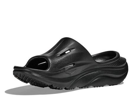 Klapki regeneracyjne Hoka Ora Recovery Slide 3 M Czarne (1135061-BBLC)