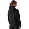 Kurtka damska softshell 4F F285 głęboka czerń 4FWAW24TSOFF285 20S (4WAW24TSOFF285 20S )