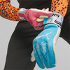 Rękawice bramkarskie Puma Ultra Grip 1 Tricks Hybrid niebiesko-różowe (41853 01)